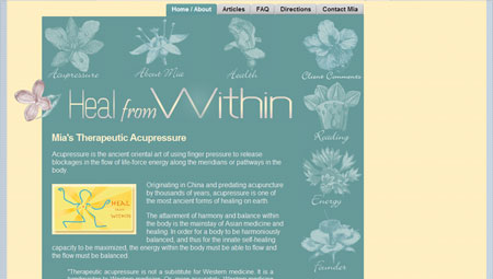Acupressure Provider Website