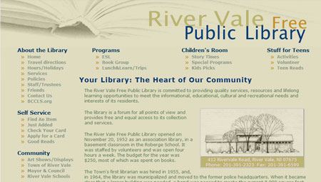 Public Library Website